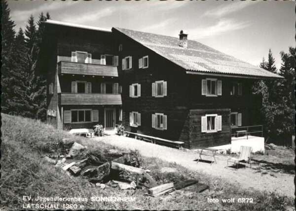 Latschau Tschagguns Jugendferienhaus Sonnenheim