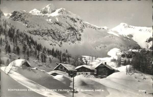 Radstaedter Tauern Felseralm
