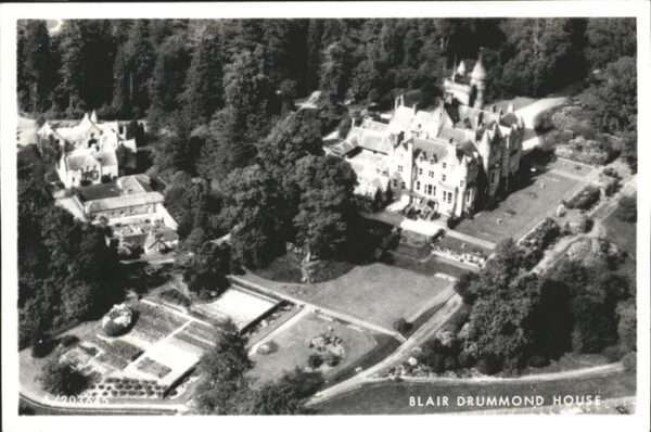 Blair Drummond House Fliegeraufnahme