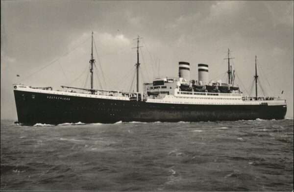 Dampfer Oceanliner Deutschland Hamburg Amerika Linie