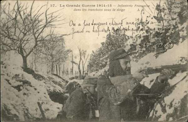 Militaria WK1 Infanterie Francaise Gewehr