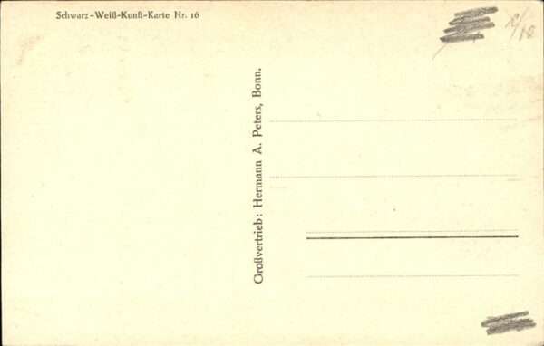 Kuenstlerkarte Hermann Gradl Winkel Kinder – Bild 2