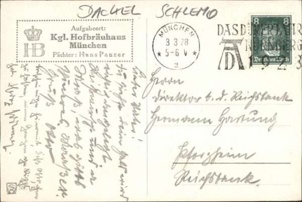 Bier Hunde Fass Krug Dackel Künstler Schlemo – Bild 2