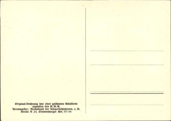Scherenschnitt Schattenbildkarte – Bild 2