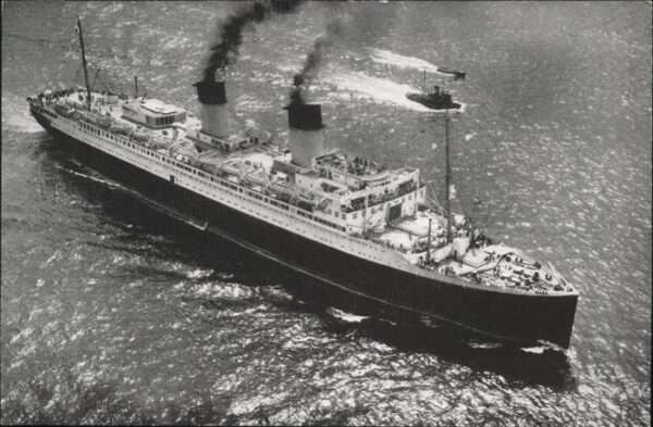 Dampfer Oceanliner French Line SS Ile-De-France