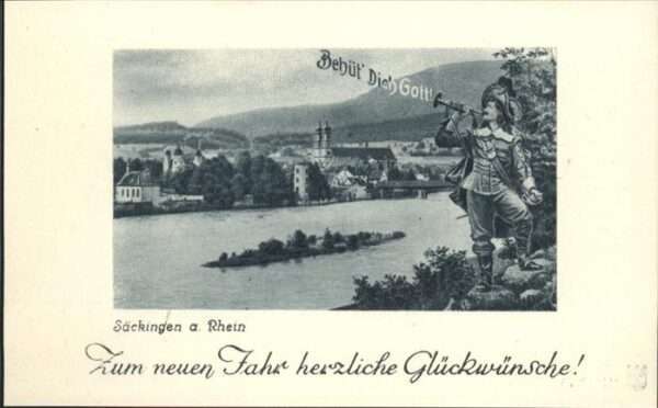 Trompeter Scheffel Bad Säckingen Behüt dich Gott! Neujahr