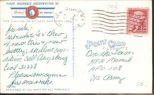 Luftwaffe Military Air Transport Service Domestic – Bild 2