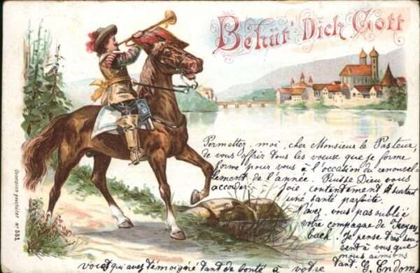 Trompeter Scheffel Behüt dich Gott!