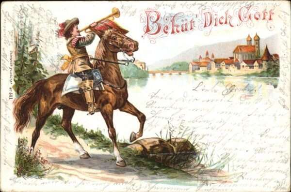Trompeter Scheffel Behüt dich Gott!