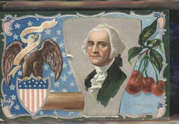 Persoenlichkeiten George Washington USA Prägedruck