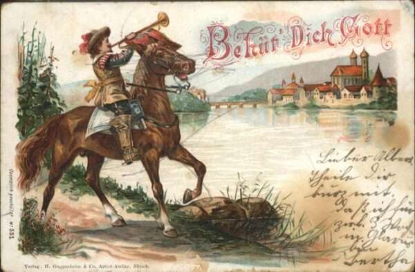Trompeter Scheffel Behüt dich Gott!