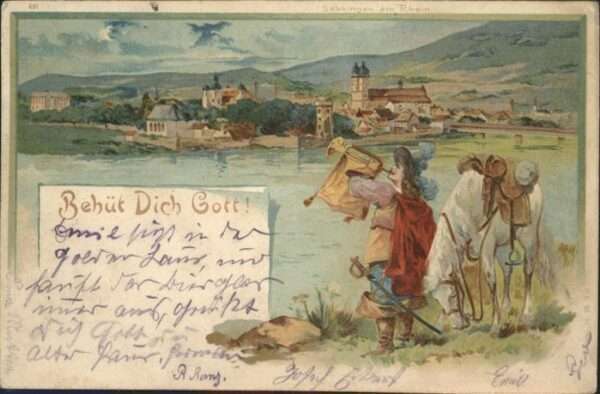 Trompeter Scheffel Behüt dich Gott!
