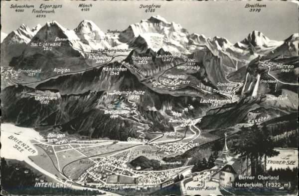 Interlaken BE Harderkulm Berner Oberland