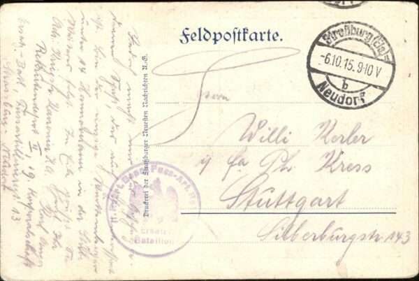 Strassburg Elsass Kaiserpalast – Bild 2