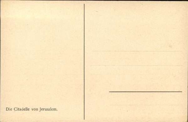 Jerusalem Yerushalayim Citadelle – Bild 2