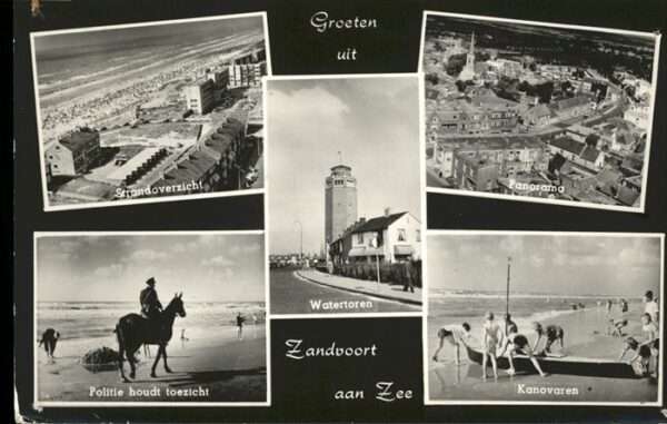 Zandvoort Holland Strand Panorama Kanovaren