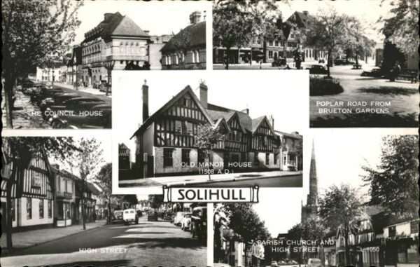 Solihull High Street Brueton Gardens Old Manor H