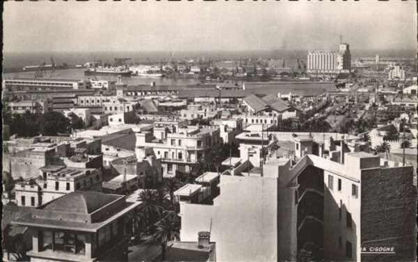 Casablanca Vue sur le port