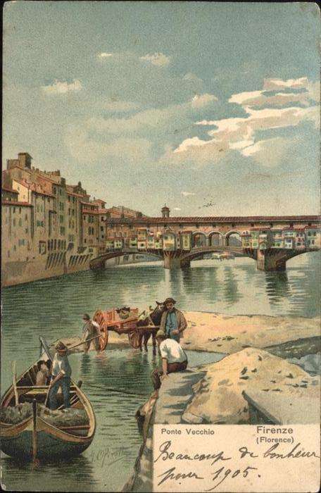 Firenze Florenz Ponto Vecchio
