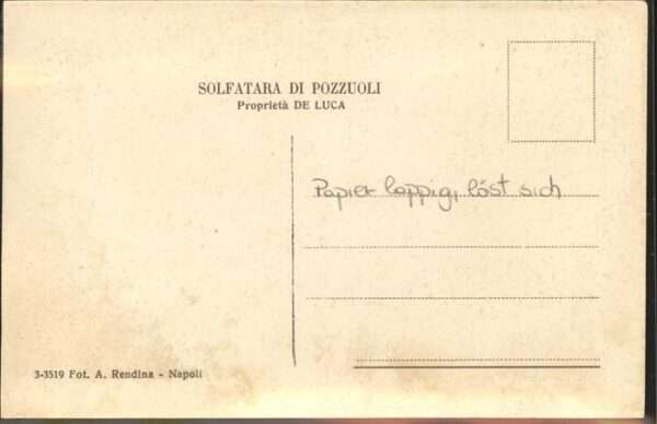 Pozzuoli Solfatara Neu Krater – Bild 2