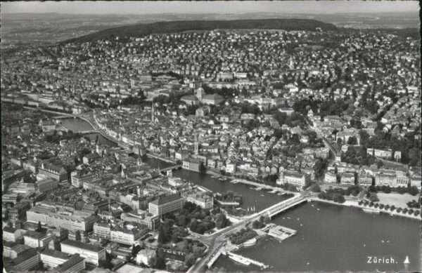 Zuerich Fliegeraufnahme