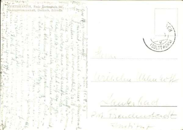Dornach SO Goethenaum – Bild 2