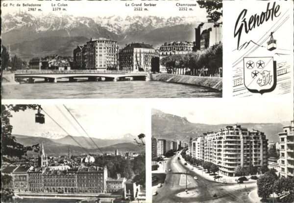 Grenoble Seilbahn Brücke