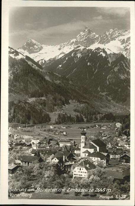 Schruns Vorarlberg Zimbaspitze