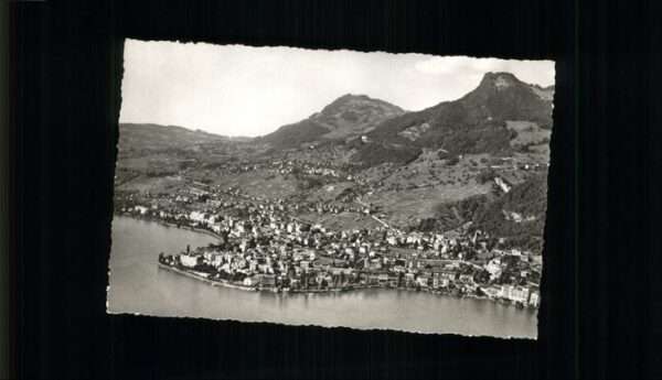 Montreux VD Fliegeraufnahme