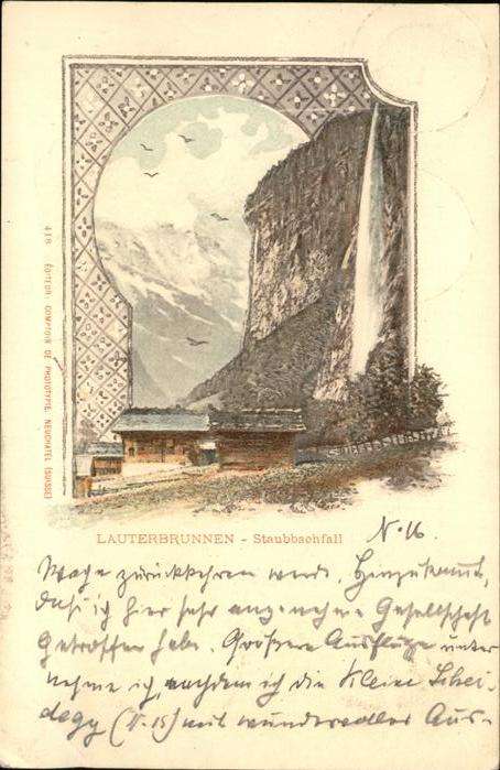 Lauterbrunnen BE Staubbachfall