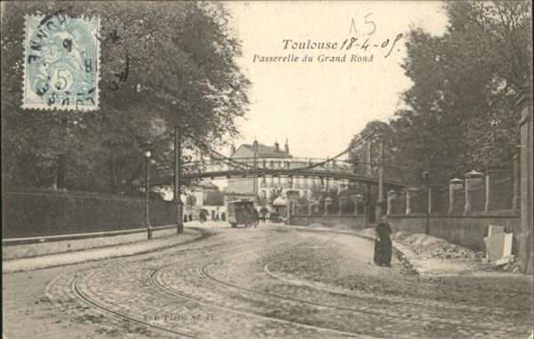 Toulouse Haute-Garonne Passerelle du Grand Rond