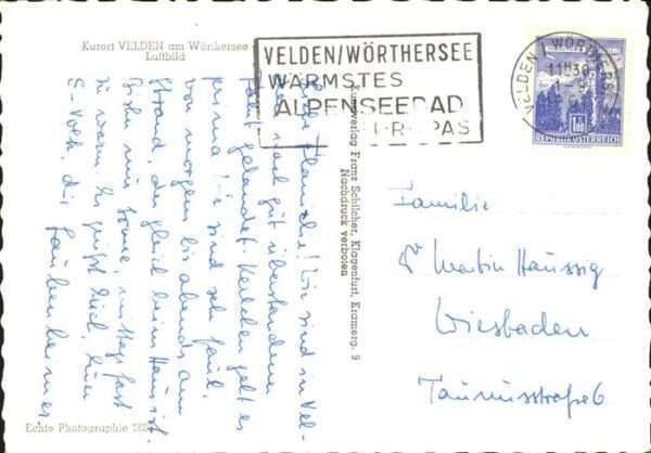 Velden Woerthersee Fliegeraufnahme – Bild 2