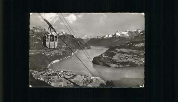 Brunnen Vierwaldstaettersee SZ Luftseilbahn Brunnen Vierwaldsättersee