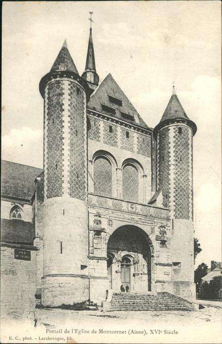 Montcornet Aisne Portail de l'Eglise