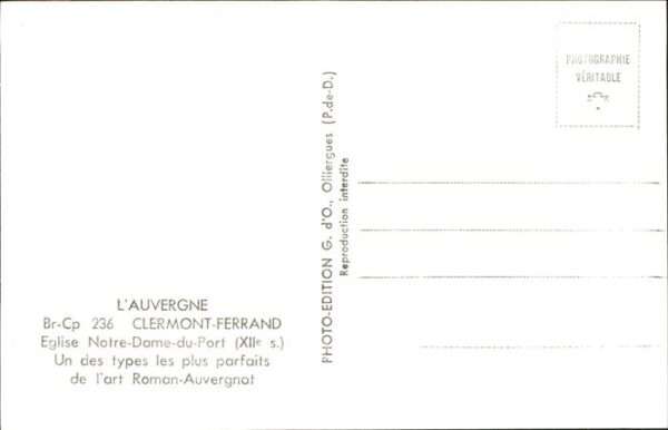 Clermont-Ferrand Eglise Notre-Dame-du-Port – Bild 2