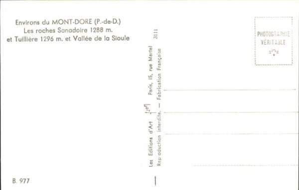 Mont-Dore les roches Sanadoire Tuilliere – Bild 2