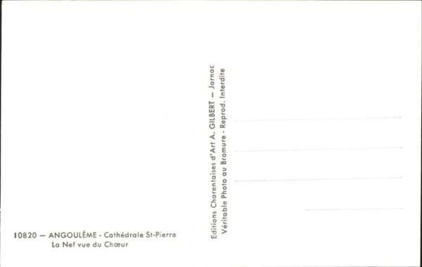 Angouleme Cathedrale St Pierre – Bild 2