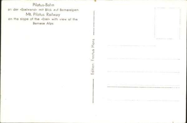Pilatus Pilatusbahn Berneralpen – Bild 2