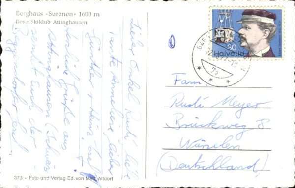 Attinghausen Brurti Berghaus Surenen – Bild 2