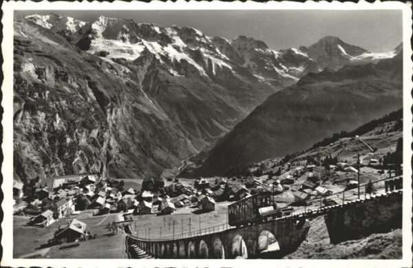 Muerren BE Allmendhubelbahn Gletscherhorn Ebnefluh