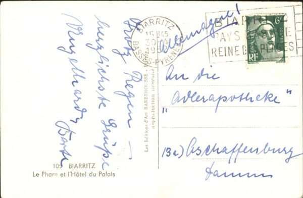 Biarritz Pyrenees Atlantiques Hotel Palais – Bild 2