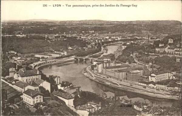 Lyon France Brücke