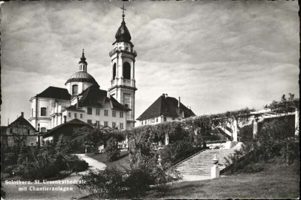 Solothurn St Ursenkathedrale Chantieranlagen