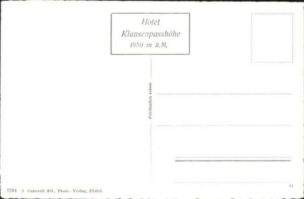 Clariden von Klaussenstrasse – Bild 2