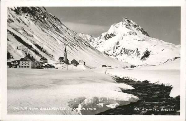 Galtuer Tirol Ballunspitze