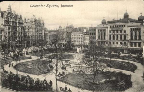 London Leicester Square Springbrunnen