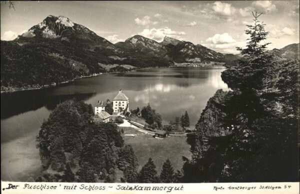 Fuschl See Salzkammergut Schloss