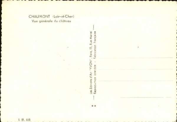 Chaumont-sur-Loire Chateau – Bild 2