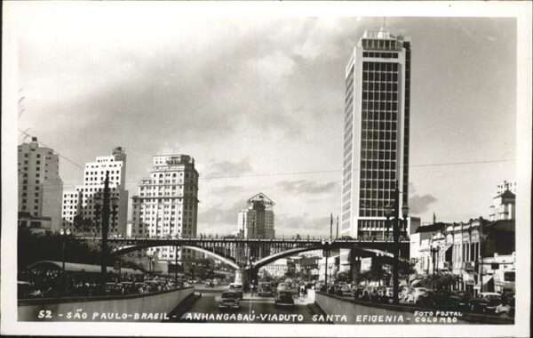 São Paulo Santa Efigenia Brücke