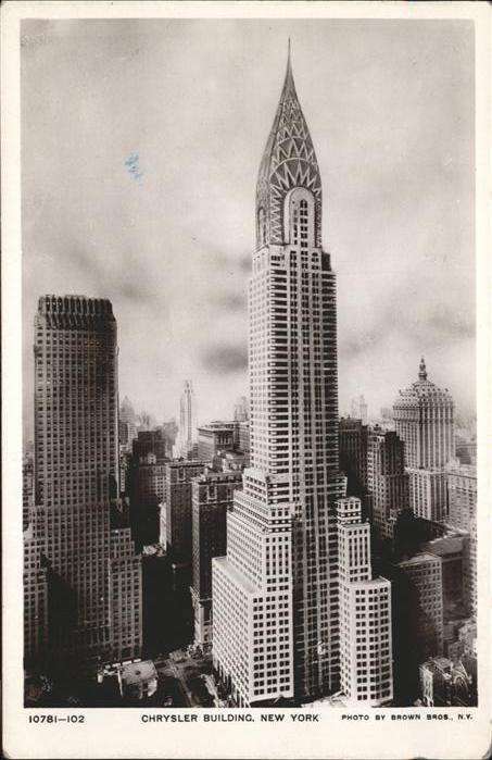 New York City Chrysler Building